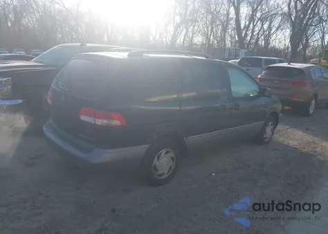 2002 Toyota Sienna Xle z USA, uszkodzony, nr VIN 4T3ZF13CX2U417528